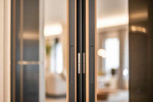 porte-interieure-bois-minimaliste-entrouverte