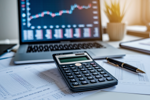 calculatrice-papiers-stylo-ecran