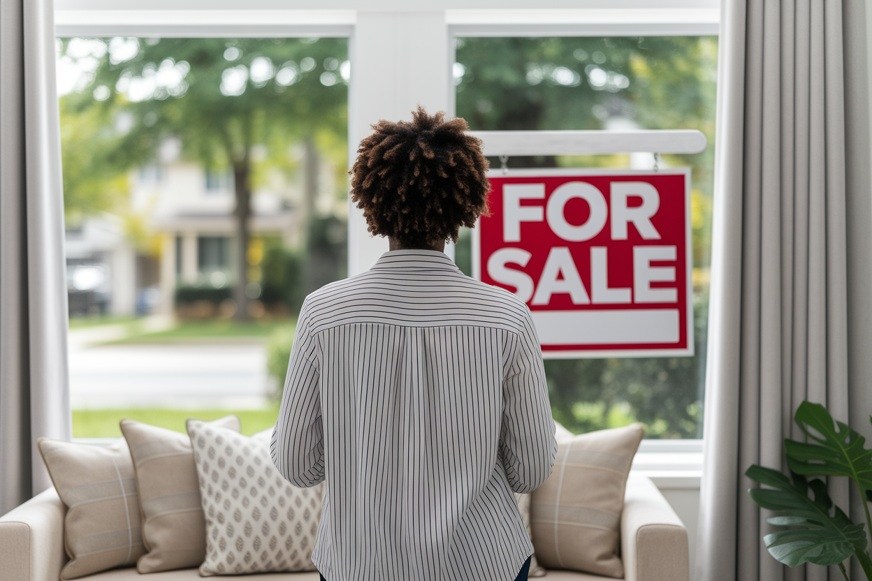 personne-dos-salon-fenetre-panneau-vente