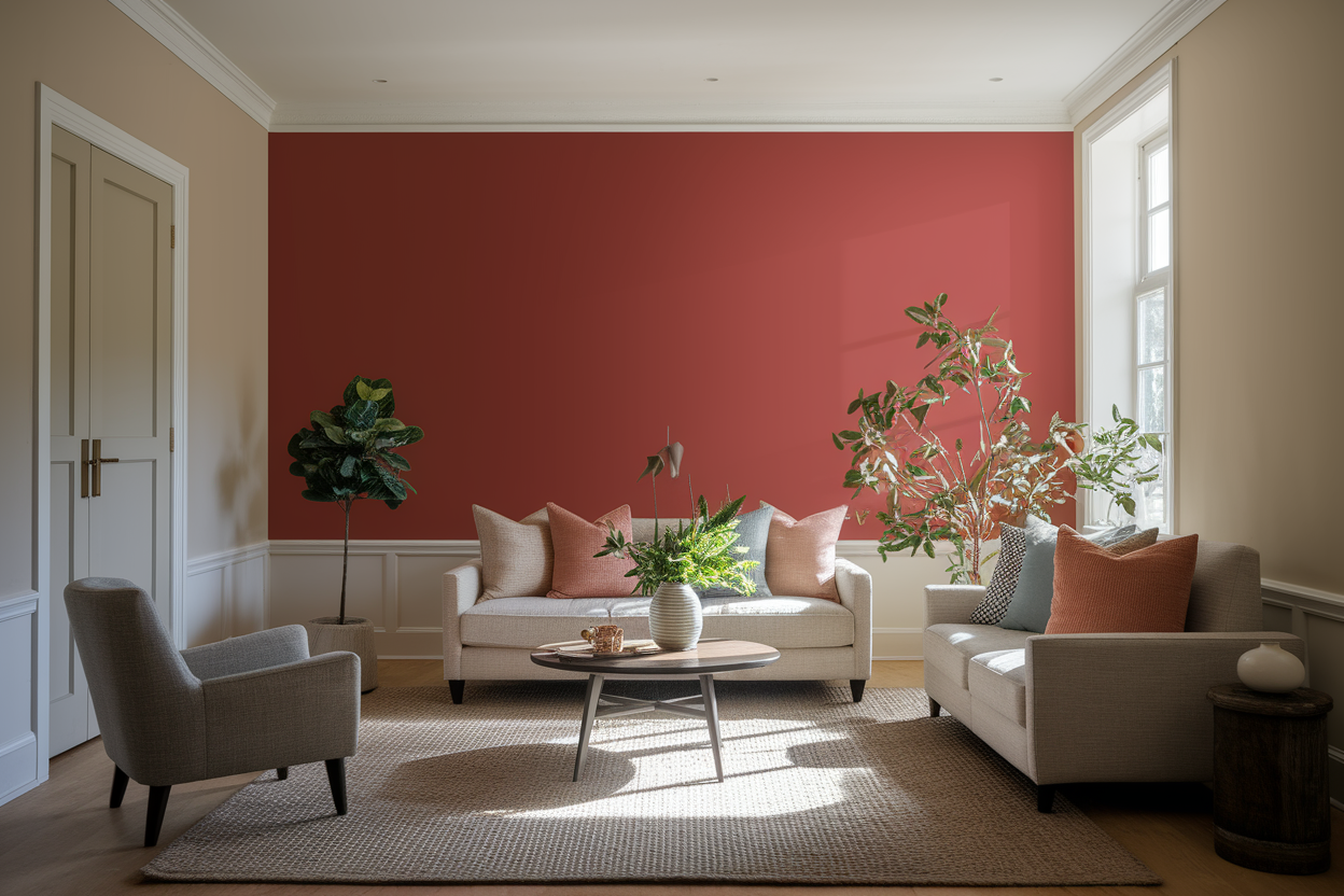 salon-mur-accent-canape-plante